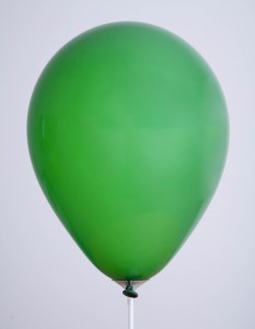 Decorative Emerald Green Crystal balloons 5 